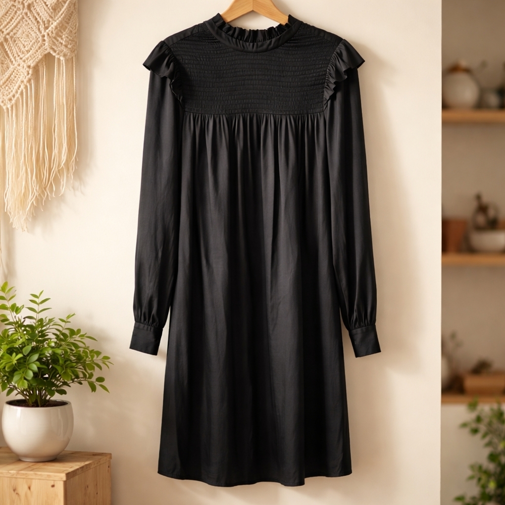 Elegant Black Dress By The Kooples